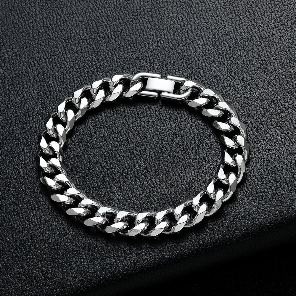8MM Cuban Chain Bracelet
