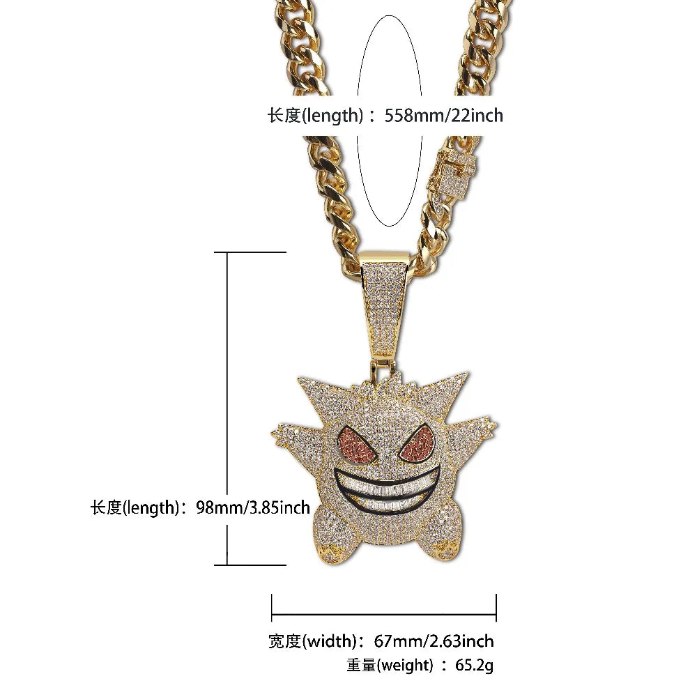 Super Big Iced Out Pendant