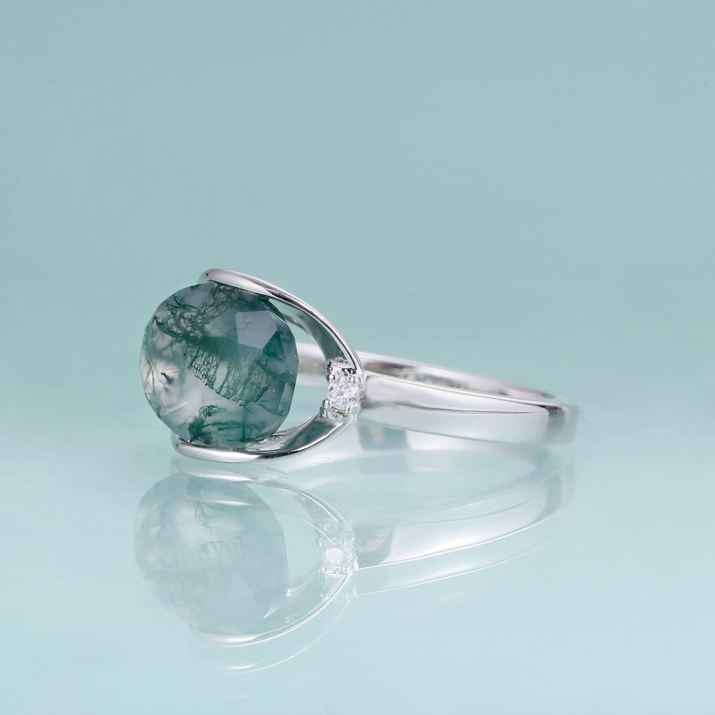 Birthstone Dainty Ring