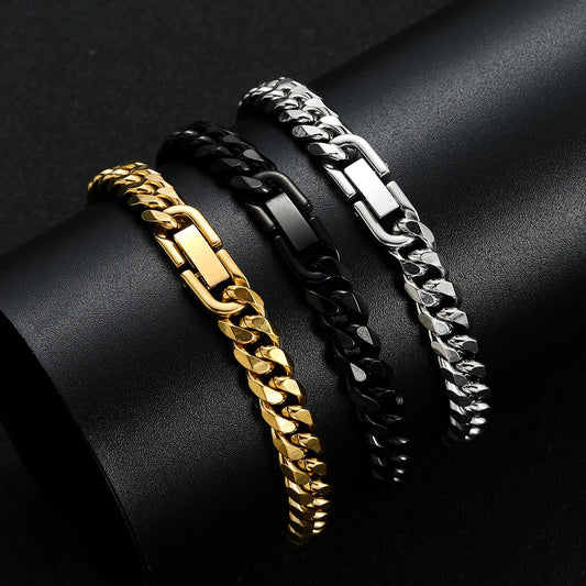 8MM Cuban Chain Bracelet