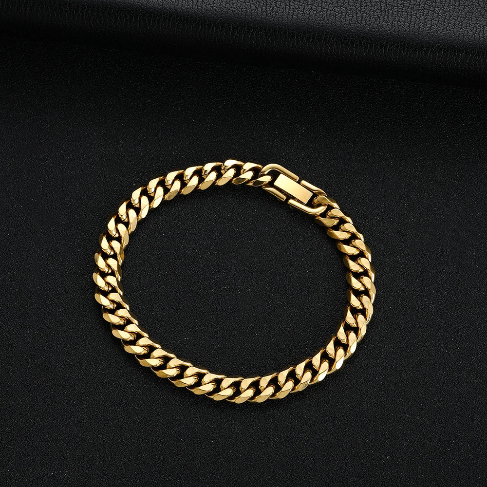 8MM Cuban Chain Bracelet