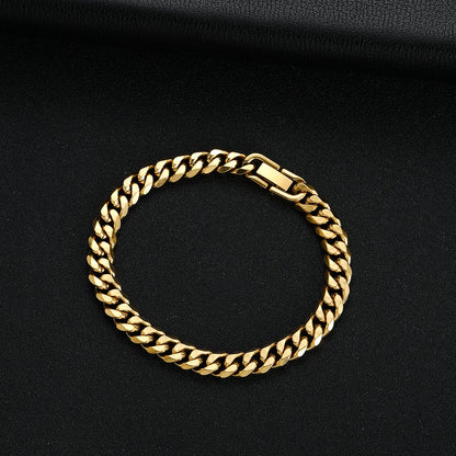 8MM Cuban Chain Bracelet
