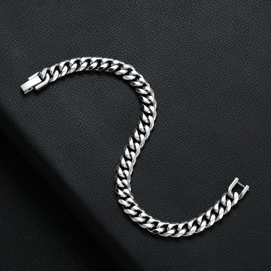 8MM Cuban Chain Bracelet