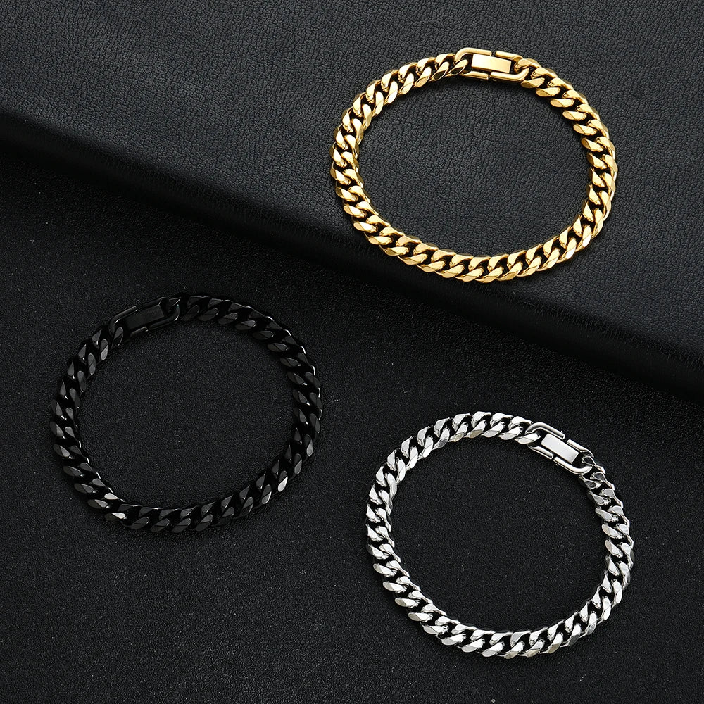 8MM Cuban Chain Bracelet