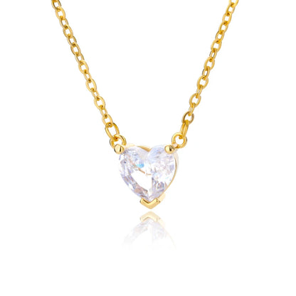 Crystal Heart Necklaces