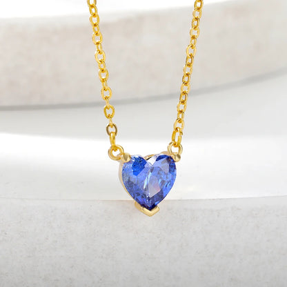 Crystal Heart Necklaces