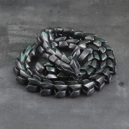 Viking snake vintage Necklace