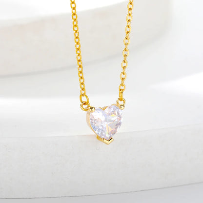 Crystal Heart Necklaces