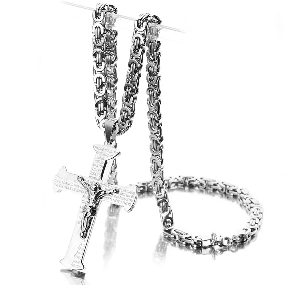 Jesus Crucifixion Cross Pendant