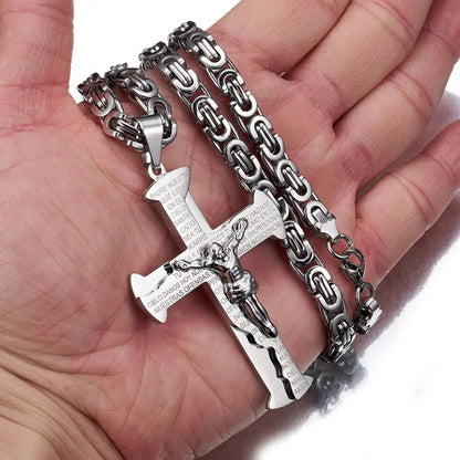 Jesus Crucifixion Cross Pendant