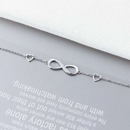 Sterling Silver Infinity Bracelet