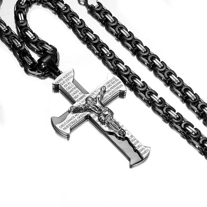 Jesus Crucifixion Cross Pendant