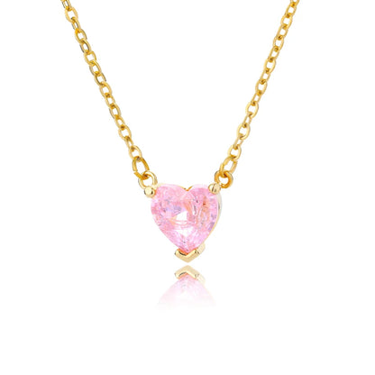 Crystal Heart Necklaces