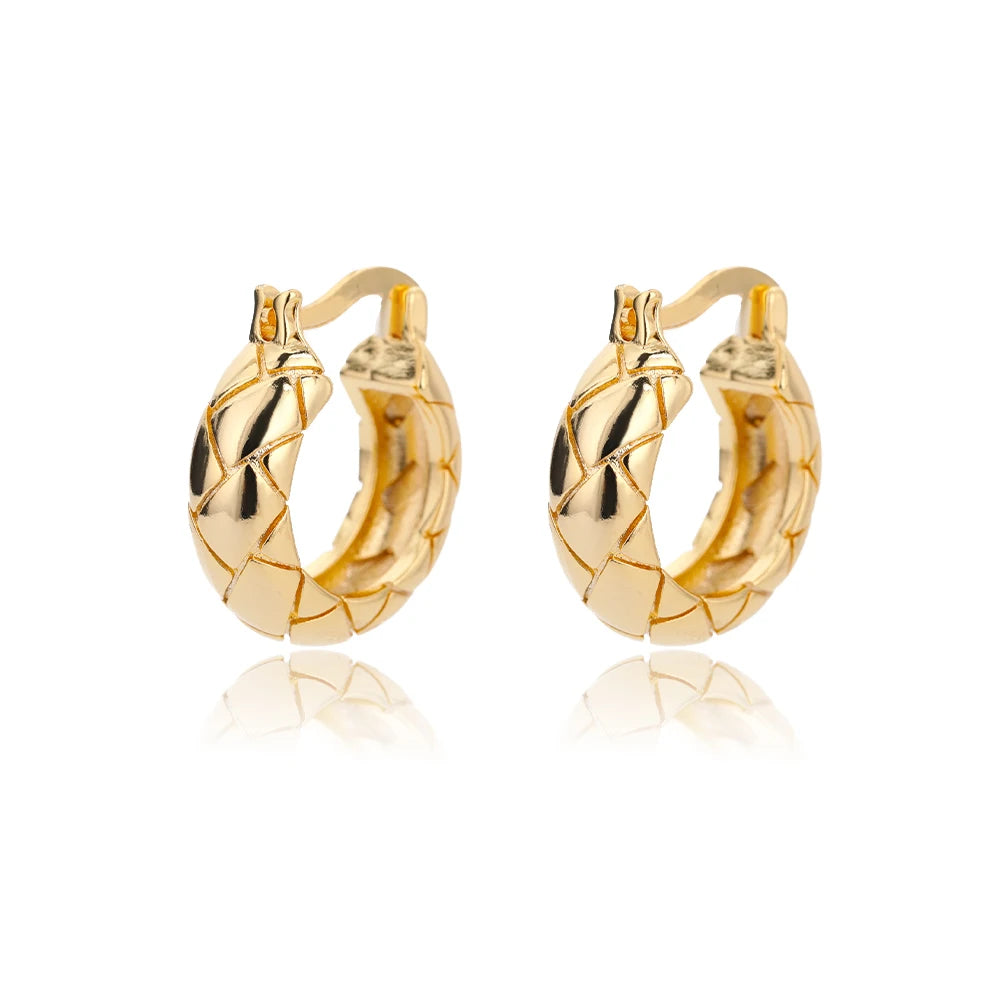 Round Earrings Stainless Steel