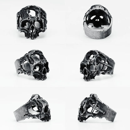 Hollow Skull Ring multi view 