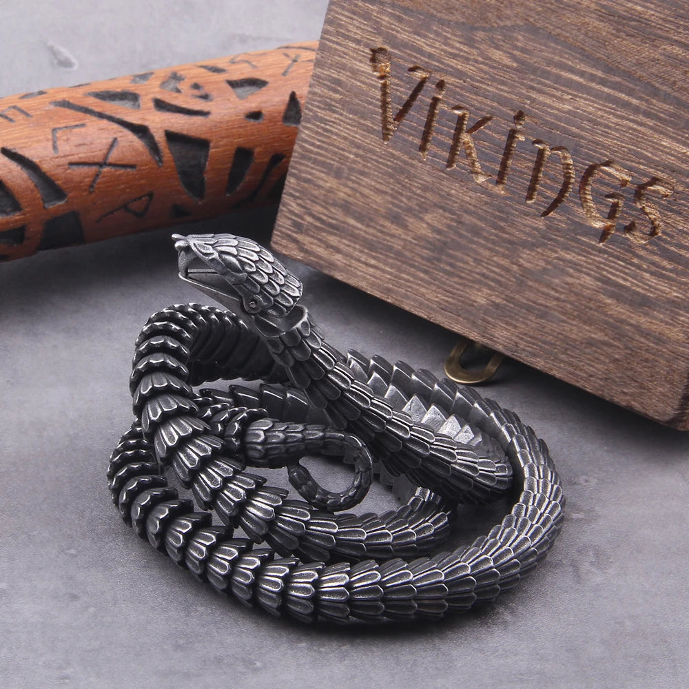 Viking snake vintage Necklace
