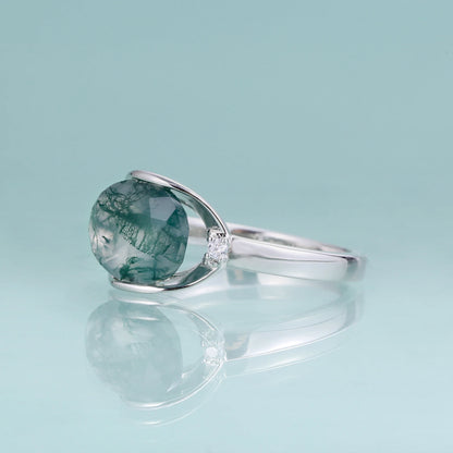 Birthstone Dainty Ring