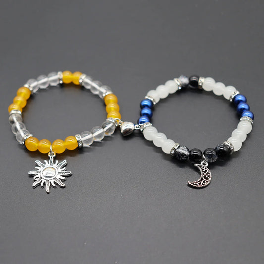 Bat Hello Cat Spider Couple Bracelets