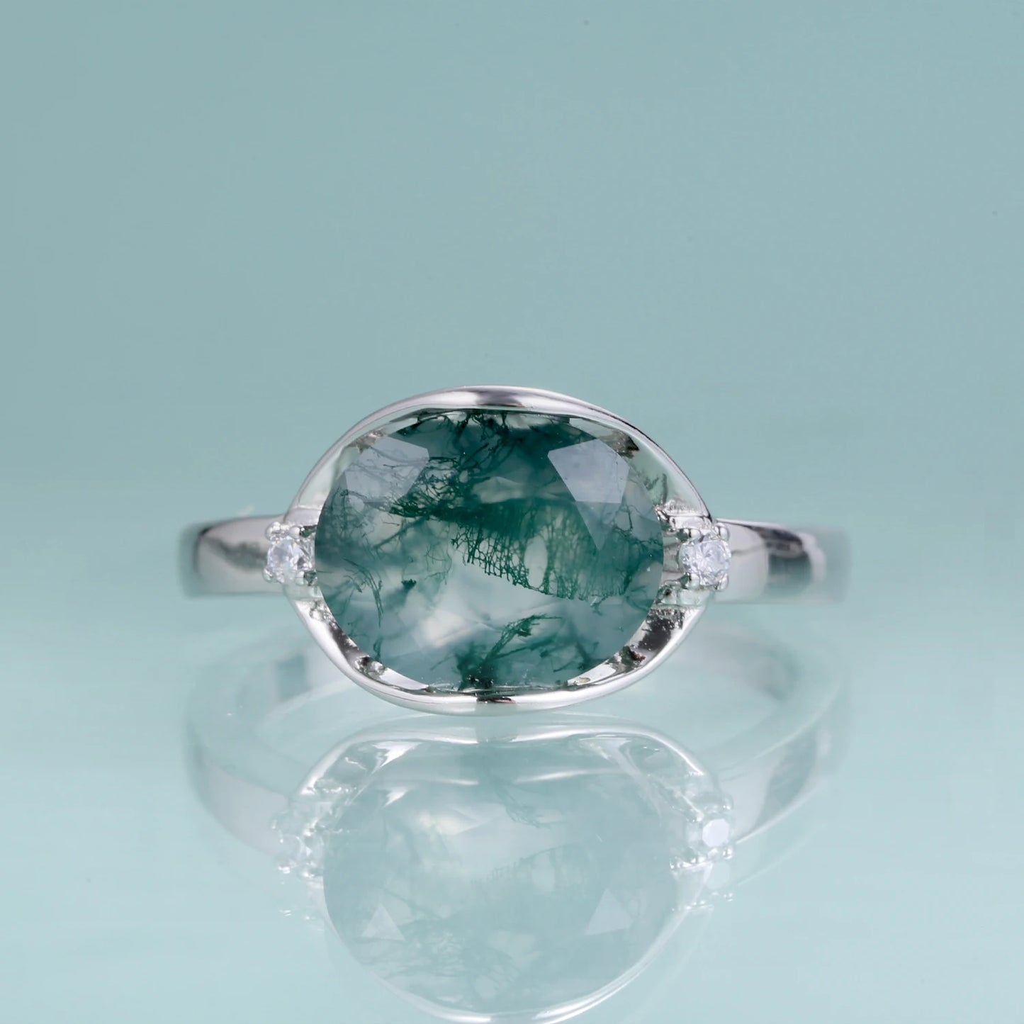 Birthstone Dainty Ring