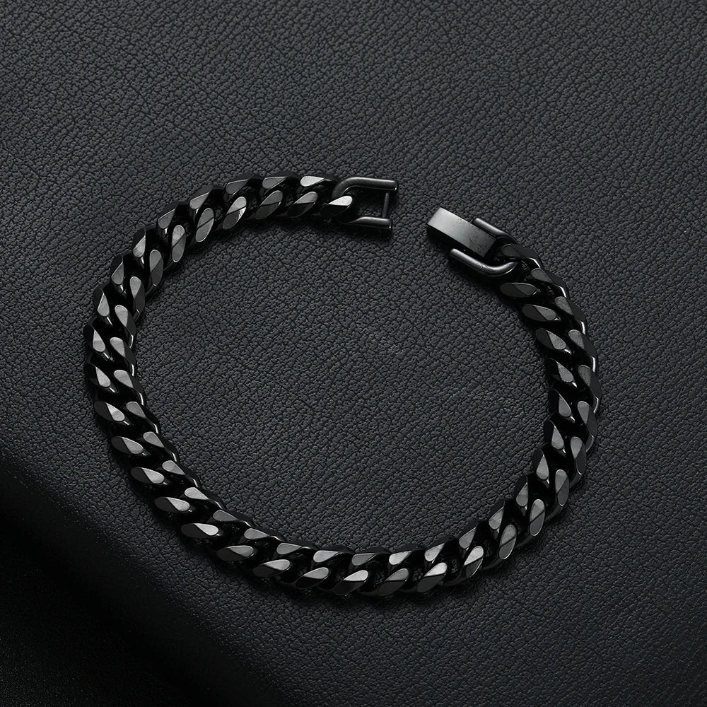 8MM Cuban Chain Bracelet