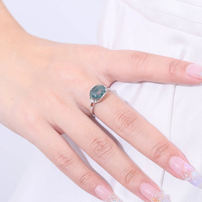 Birthstone Dainty Ring