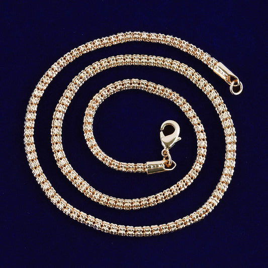 Round Snake Link Choker